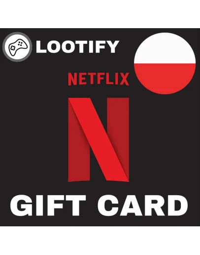 NETFLIX Gift Card 60/80/120 PLN Польша