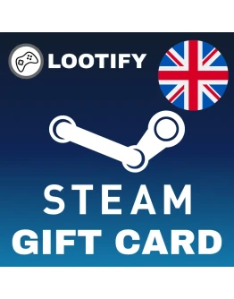 Steam Gift Card 5/10/50/100 GBP Великобритания