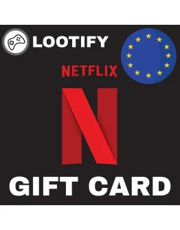 NETFLIX Gift Card 25/50/100 EUR Европа NETFLIX Gift Card 25/50/100 EUR Европа