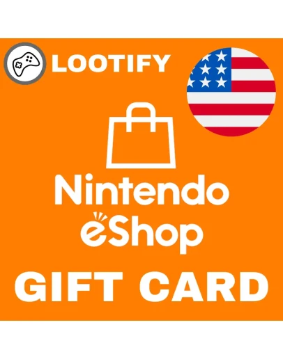 Nintendo eShop GIft Card 10/20/50/100 USD США