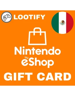 Nintendo Gift Card eShop 200/500 MXN Мексика