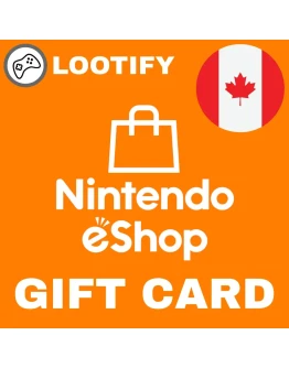 Nintendo eShop Gift Card 10/20/50/99 CAD Канада