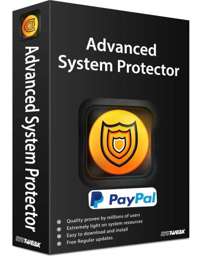 Systweak Advanced System Protector 1 год 1ПК Systweak Advanced System Protector 1 год 1ПК