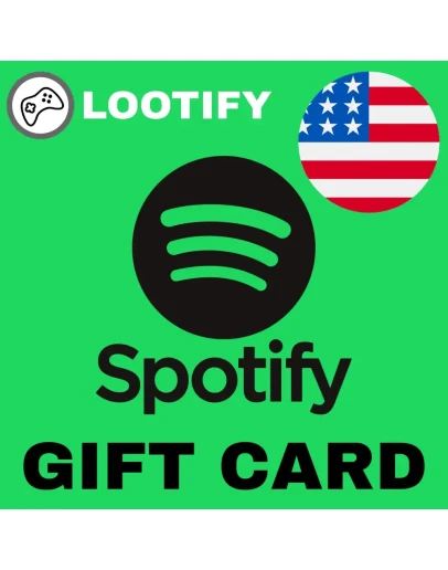 Spotify Gift Card 10/30/60 USD США
