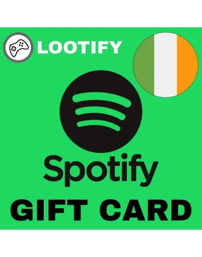 Spotify Gift Card 10/30/60 EUR Ирландия