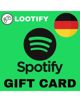 Spotify Gift Card 10/30/60 EUR Германия