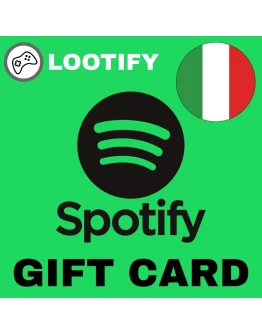 Spotify Gift Card 10/30/60 EUR Италия