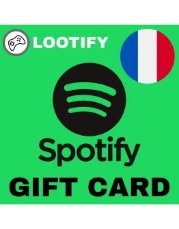 Spotify Gift Card 10/30/60 EUR Франция