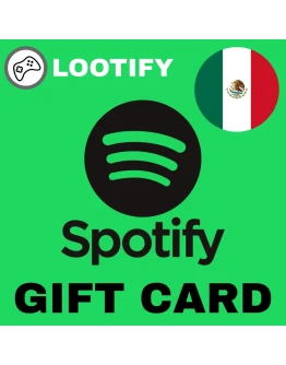 Spotify Gift Card 115/349/689 MXN Мексика