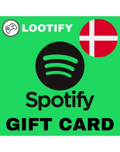 Spotify Gift Card 100/300/600 DKK Дания
