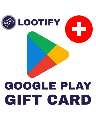 Google Play Gift Card 20/50/100 CHF Швейцария