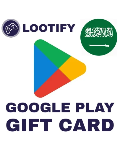 Google Play Gift Card 20/50/100/250/400 SAR KSA