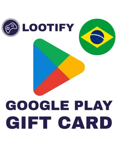Google Play Gift Card 20/40/75/150 BRL Бразилия