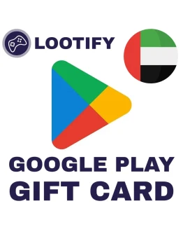Google Play Gift Card 30/50/100/300/500 AED UAE