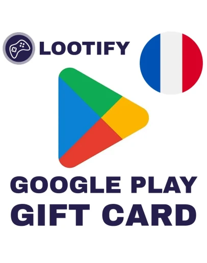 Google Play Gift Card 5/10/50/100 EUR Франция