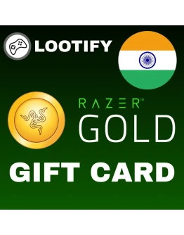 Razer Gold Gift Card 50/100/500/1000 INR Индия