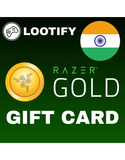 Razer Gold Gift Card 50/100/500/1000 INR Индия