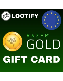 Razer Gold Gift Card 10/25/50/100 EUR Европа