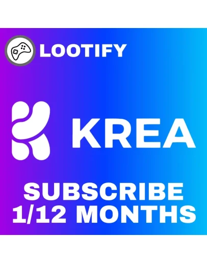 Krea Ai Подписка 1/12 месяцев Basic/Pro/Max