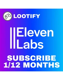 ElevenLabs Подписка 1/12 месяцев на Ваш аккаунт
