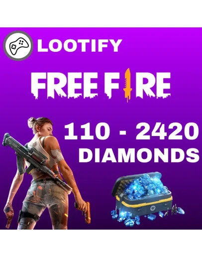 FREE FIRE GARENA 110 2420 АЛМАЗЫ ДОНАТ