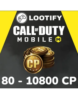 Call of Duty: Mobile 80 - 10800 CP ДОНАТ
