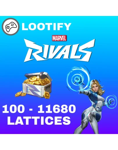 Marvel Rivals по ID 100-11680 Lattices Донат Marvel Rivals по ID 100-11680 Lattices Донат