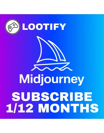 Midjourney AI Подписка Basic, Standart, Pro, Mega