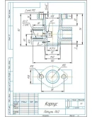 Чертежи кран проходной, деталировка