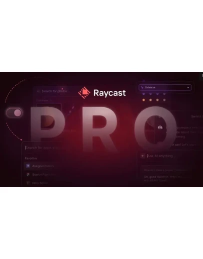 Raycast Pro 1 год на Mail ИИ, синхронизация с облак