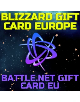 Карта Blizzard ЕВРОПА 20-50 ЕВРО Battle.net Батл EU