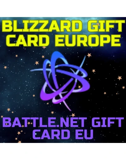 Карта Blizzard ЕВРОПА 20-50 ЕВРО Battle.net Батл EU Карта Blizzard ЕВРОПА 20-50 ЕВРО Battle.net Батл EU