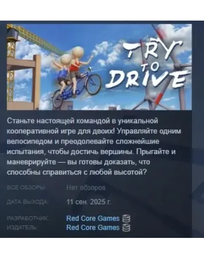 Try To Drive АВТОДОСТАВКА STEAM РОССИЯ