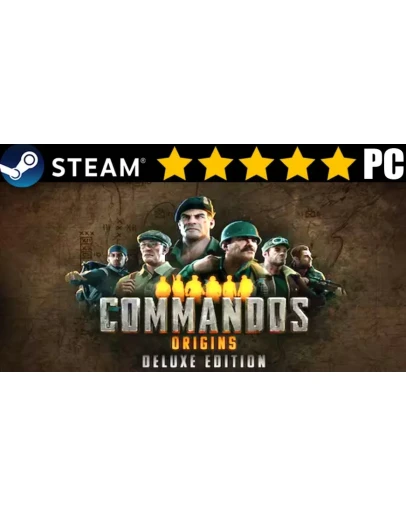 COMMANDOS: ORIGINSDELUXE EDITIONВСЕ DLCНА 90 ДН