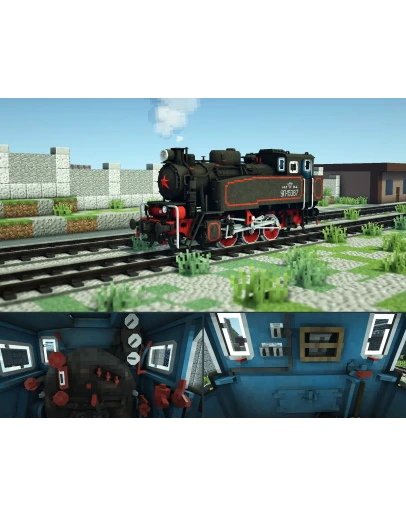 Танк-паровоз 9П для игры Minecraft (тексели)