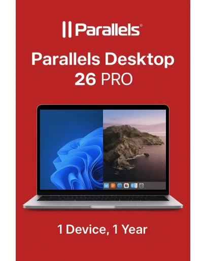 Parallels Desktop 26 PRO (MAC) (1 Устройство, 1 ГОД)