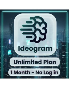 Ideogram Plus Безлимитный 1 месяц Без входа в систему Ideogram Plus Безлимитный 1 месяц Без входа в систему