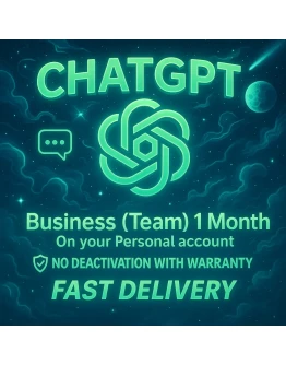 ChatGPT 5 Team - Plus / 1 месяц / быстрое приглашение