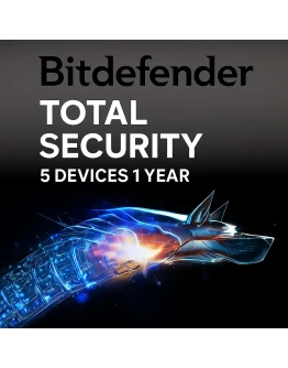 Bitdefender Total Security 5 устройство 1 год Bitdefender Total Security 5 устройство 1 год