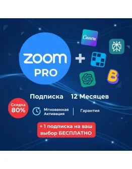Zoom на год комбо ГАРАНТИЯ
