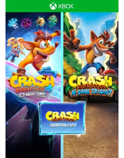 Crash Bandicoot 4 Quadrilogy Bundle Xbox Аренда 7 дней Crash Bandicoot 4 Quadrilogy Bundle Xbox Аренда 7 дней