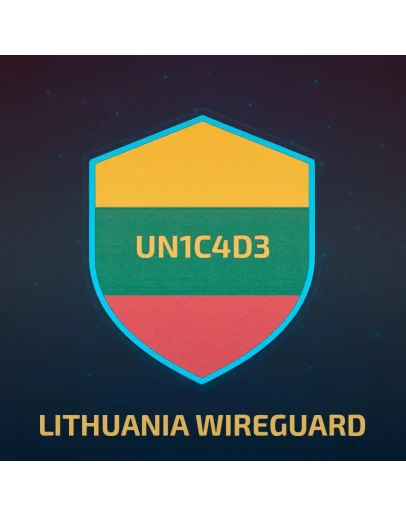 ЛИТВА WIREGUARD VPN БЕЗ ЛИМИТОВ ОТ 1 МЕСЯЦА