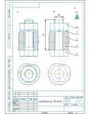 Чертежи болтового и шпилечного соединения М6