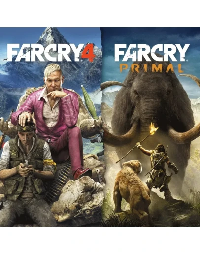 FAR CRY 4 + FAR CRY PRIMAL BUNDLE PS4/PS5 П2/П3