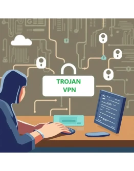 Ключ TROJAN VPN 1 месяц безлимит
