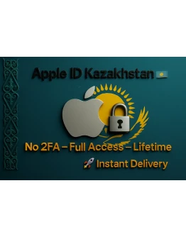 Apple ID Казахстан Без 2FA Полный Доступ Мгновенно