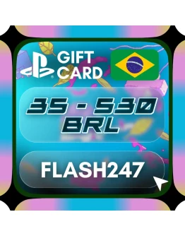 Подарочная карта PlayStation BR (Giftcard) 35530 BRL