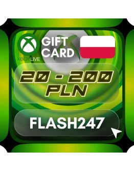 Подарочная карта Xbox Live PL 20200 злотых АВТО