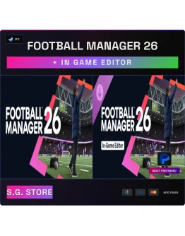 Football Manager 26 + In Game Editor Steam Offline