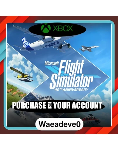 Microsoft Flight Simulator xbox купить свой аккаунт